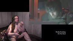 play Jude Resident Evil jogabilidade com BBW Gamer Girl & Big Ass