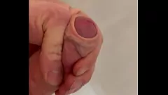 play Stroking My Huge Cock in the Shower: A Masterbation Masterclass