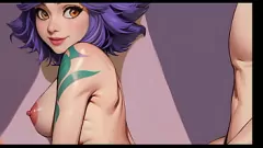play Footjob Fantasy: League of Legends Parody